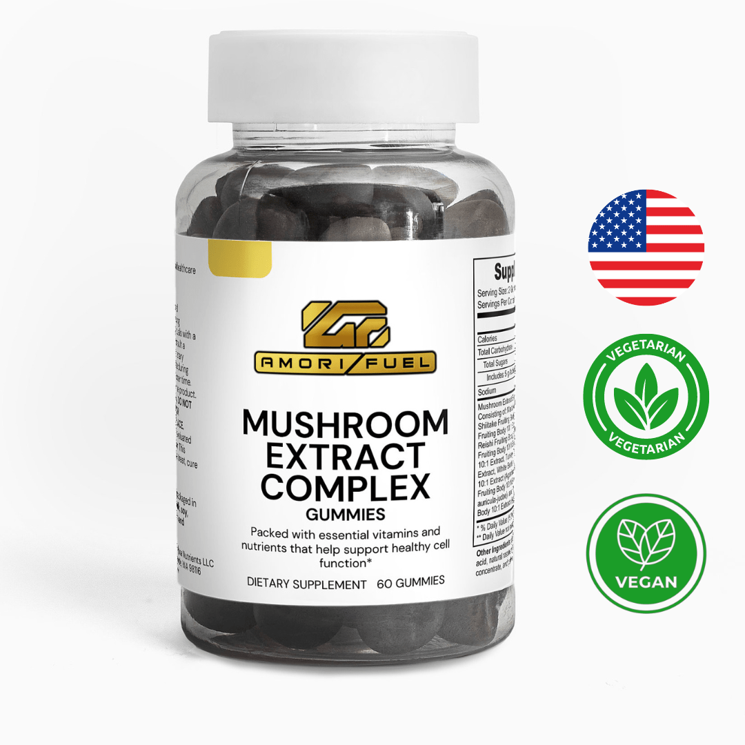 Super Mushroom Gummies | Raspberry Bliss (30 Servings)